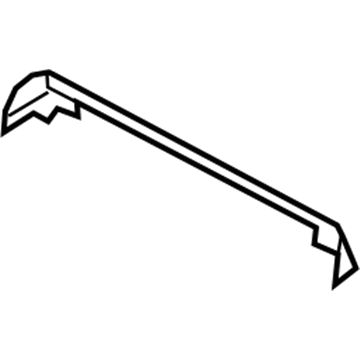 BMW 51-33-7-146-089 Inner Left Window Channel Cover