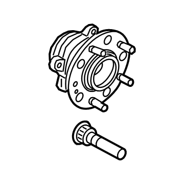 Kia 52730N9000 Hub & Bearing Assembly-R
