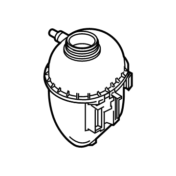 BMW 17-13-8-610-661 Coolant Expansion Tank
