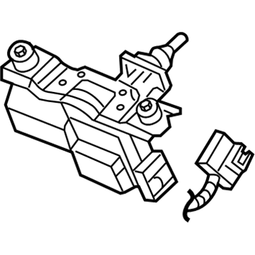 Mopar 55156325AE Motor-LIFTGATE WIPER