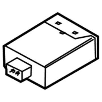 BMW 61-35-6-934-837 Control Unit, Adaptive Head Light