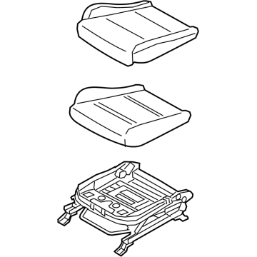 Kia 88100D90112AE Cushion Assembly-Front Seat