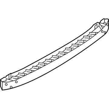 Nissan 85032-5Z000 Reinforce-Inner Rear Bumper Center