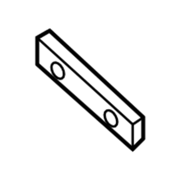 Nissan 85220-5Z000 Bracket-Rear Bumper Side, RH
