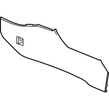 GM 84265938 Side Trim