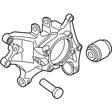 Hyundai 52710-N9200 CARRIER ASSY-REAR AXLE, LH