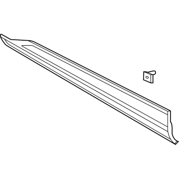 Ford LJ6Z-7820878-AB MOULDING - DOOR OUTSIDE