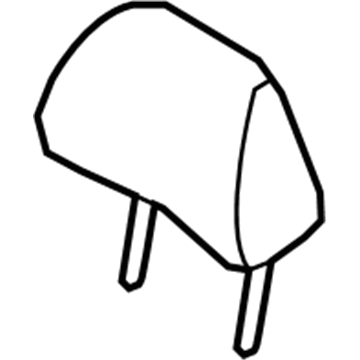 Kia 89700G5000AY1 Headrest Assembly-Rear Seat