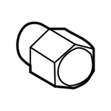 Kia 5295037100 Nut-Hub
