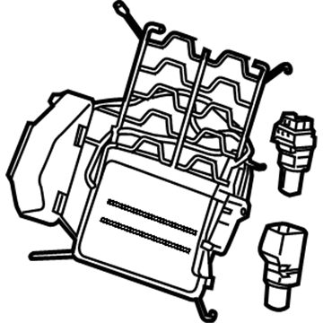 GM 23164577 Lumbar Support