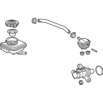 Acura 01462-TJB-A00 MASTER CYLINDER