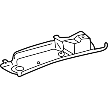 Lexus 55606-50121 Cover Sub-Assy, Instrument Panel Under, NO.1