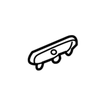 Lexus 55445-30210 Plate, Instrument Panel Box