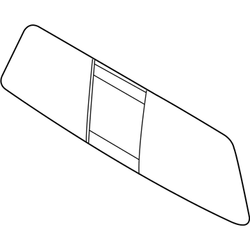 Nissan 79700-9FM0A Glass-Rear Window