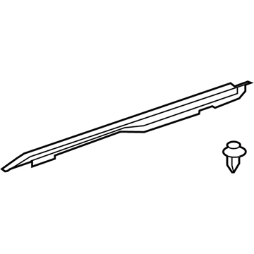 Lexus 53807-50010 Protector, Front Fender, Upper RH