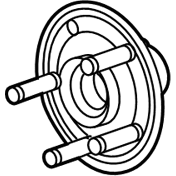 Mopar 4779612AE Hub-Wheel
