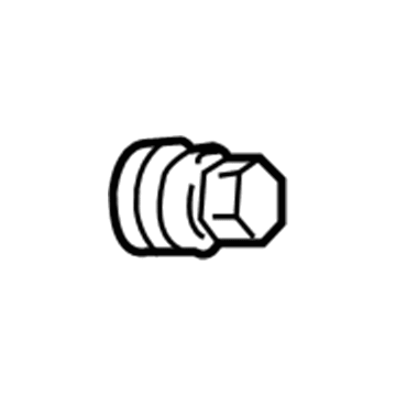 GM 9593175 Wheel Nut Cap