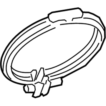 Lexus 17452-36010 Clamp, Exhaust Pipe