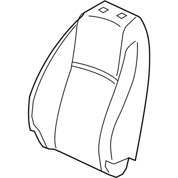 Honda 81127-TBA-A71 Pad Comp R, FR Bac
