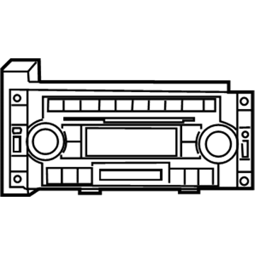 Mopar 5064071AG Radio-AM/FM With Cd