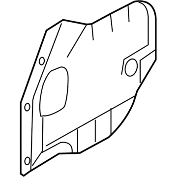 Hyundai 84630-2E000-U7 Protector Assembly-Console Side, LH