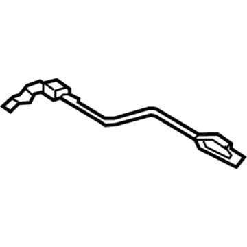 Lexus 87202-50070 Duct, Heater Air, Rear