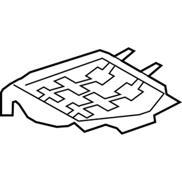 Lexus 71650-50160 Spring Assy, Rear Seat Cushion, RH