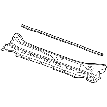 GM 84618040 Cowl Grille