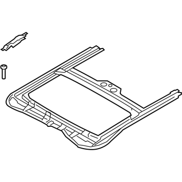 Hyundai 81610-AA000 FRAME ASSY-SUNROOF