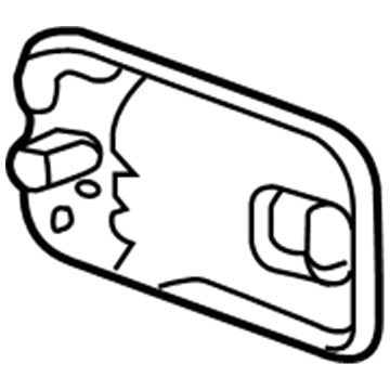 GM 15104791 Handle, Outside