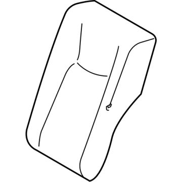 Lexus 71078-78541-A5 COVER SUB-ASSY, RR S