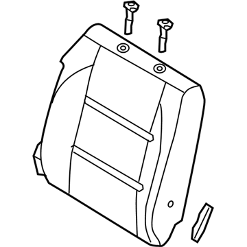 Nissan 87650-9FF3A Back Assembly Front Seat