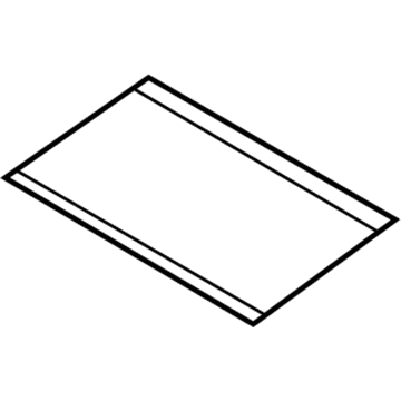 Nissan 91684-1AA2D Shade Assy-Sunroof, Front