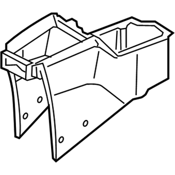 Hyundai 84616-2V000-RY Console-Rear Floor
