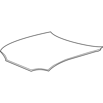 Hyundai 81125-38001 Pad-Hood Insulating