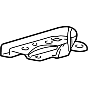 Hyundai 79110-34000 Hinge Assembly-Hood, LH