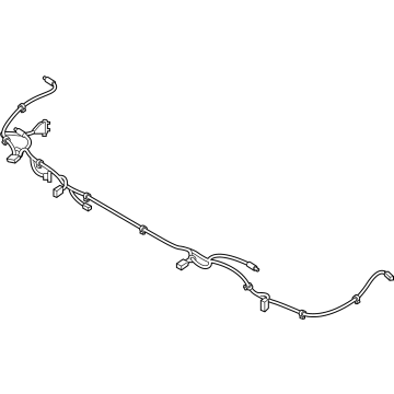 Hyundai 91880-S1570 WIRING HARNESS-RR BUMPER