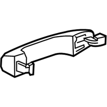 GM 13534897 Handle, Outside