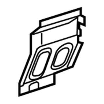 Mopar 68134082AA REINFMNT-D Pillar Lower