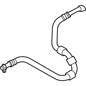 BMW 17-22-8-094-809 ENGINE OIL COOLER PIPE, RETU