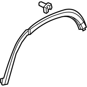 Honda 74410-TG7-A02 PROTECTOR, R. RR. WHEEL ARCH