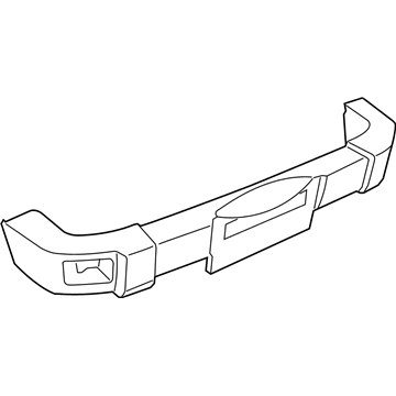 Mopar 1BD22RXFAE Bumper-Rear