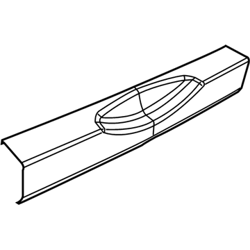 Mopar 1ML22TZZAA APPLIQUE-FASCIA