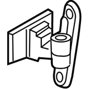 BMW 41-51-7-263-539 Left Lower Front Door Hinge