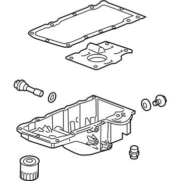 GM 12640748 Oil Pan