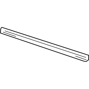 GM 10411526 Weatherstrip Asm-Hood Rear