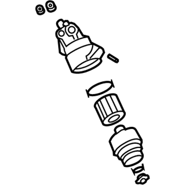 Lexus 15670-31020 Bracket Sub-Assy, Oil Filter