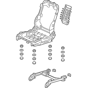 Acura 81126-TZ3-406 Frame, Right Front Seat