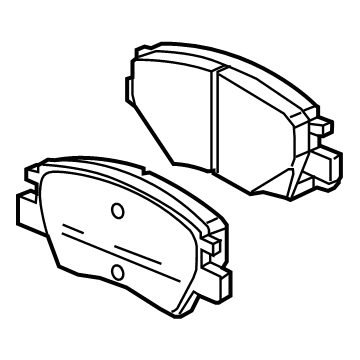 GM 42671512 Front Pads