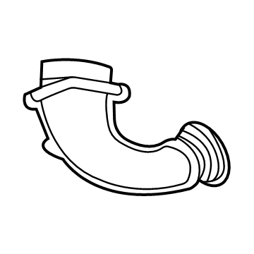 BMW 13-71-8-689-758 AIR INTAKE TUBE